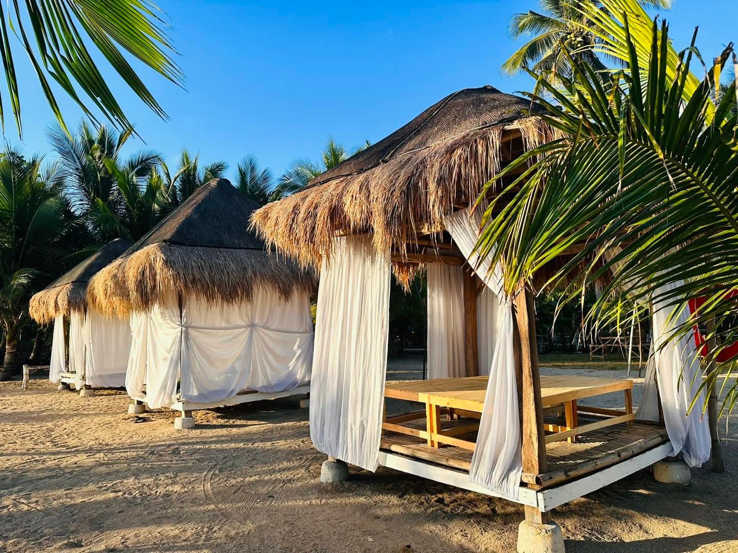 The beachfront at Paraiso de San Narciso